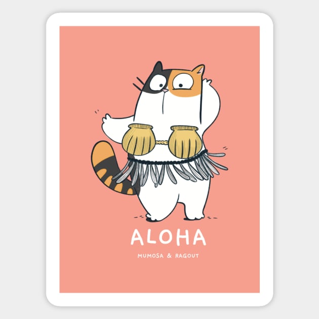 ALOHA Sticker by Mumosa & Ragout